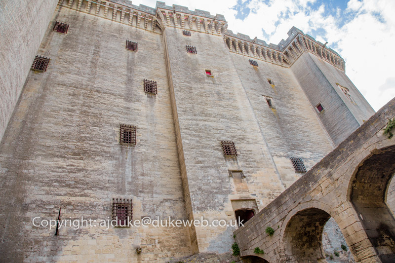 stock Tarascon castle, Provence, France
