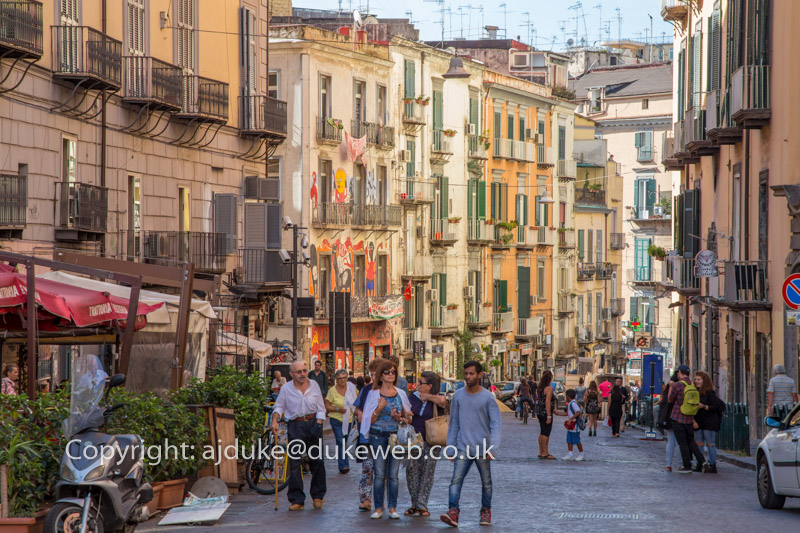 Street scene, Naples, Italy